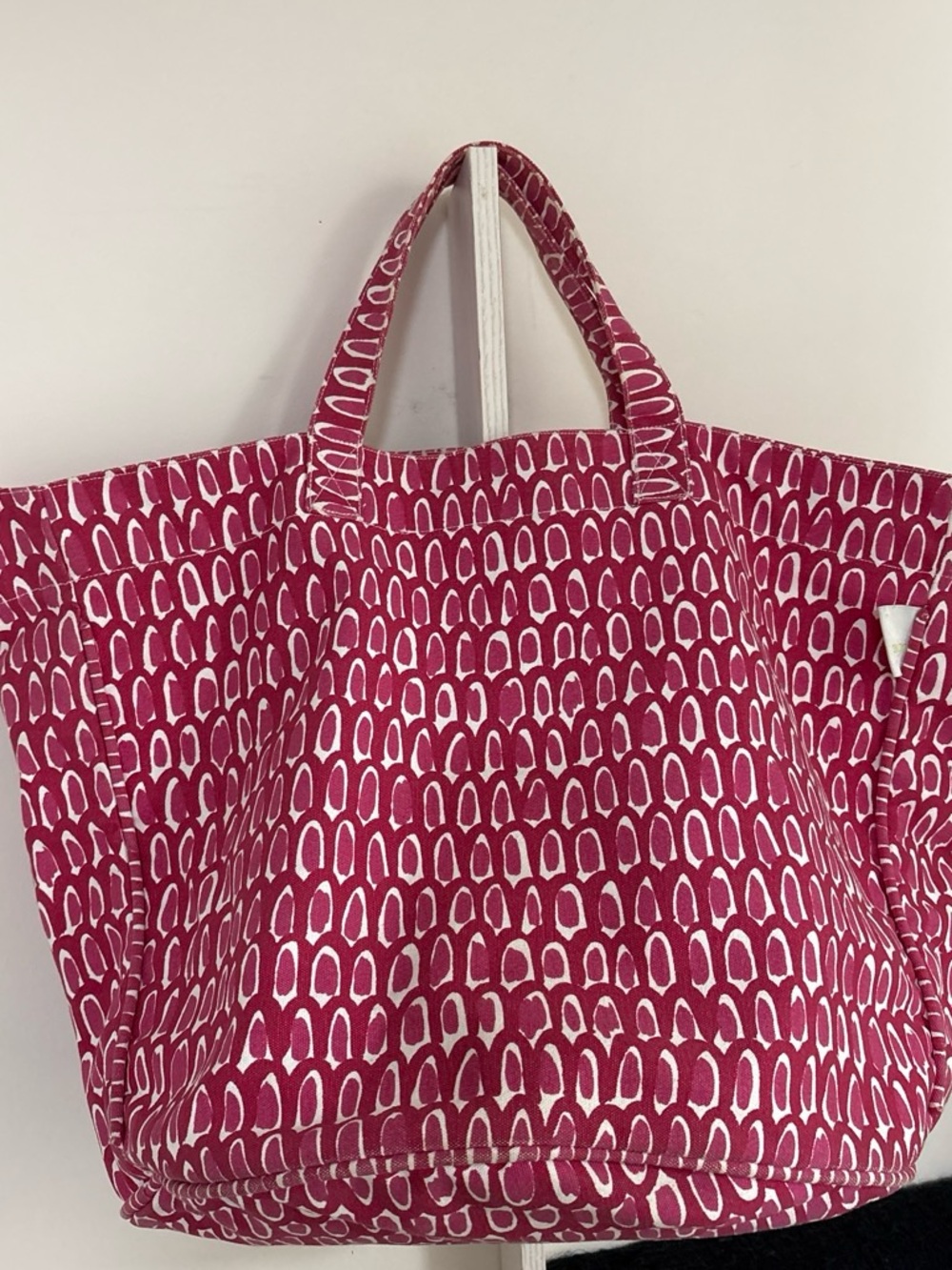Women’s Pink Patterned Tote Bag